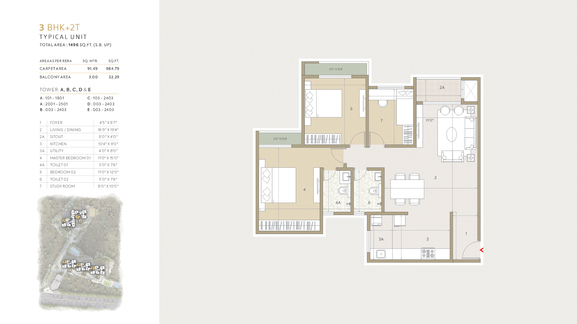 Image of floor and plan